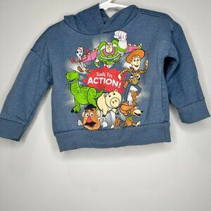 Disney Toy Story 4 hooded top 2T features characters Woody, Buzz and more